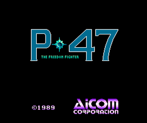 P-47 - The Freedom Fighter (Japan) Screenshot